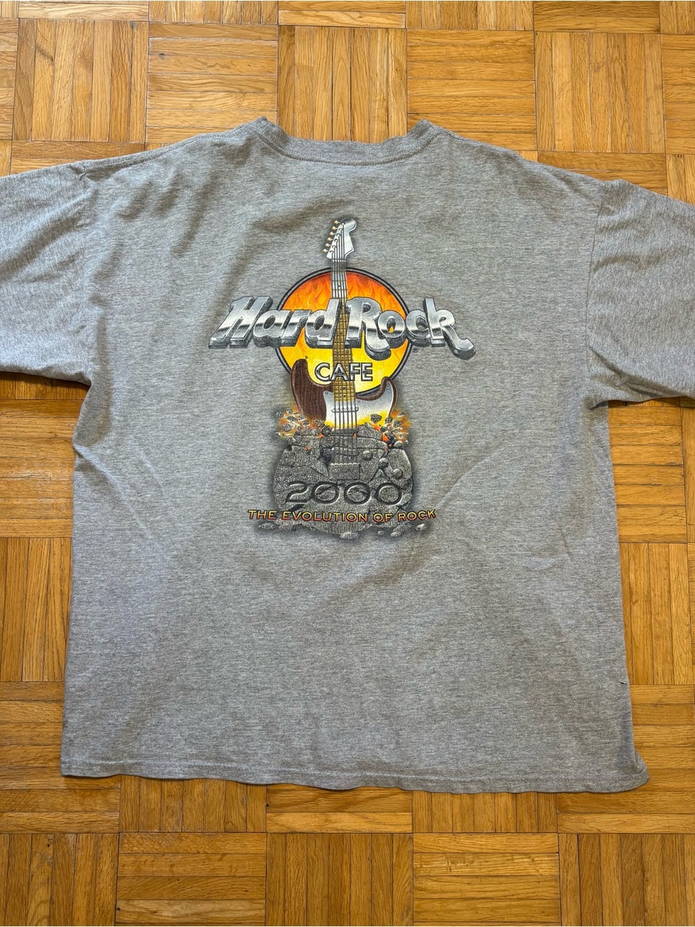 Vintage 2000 Hard Rock Cafe Key West The Evolution of Rock Graphic Shirt